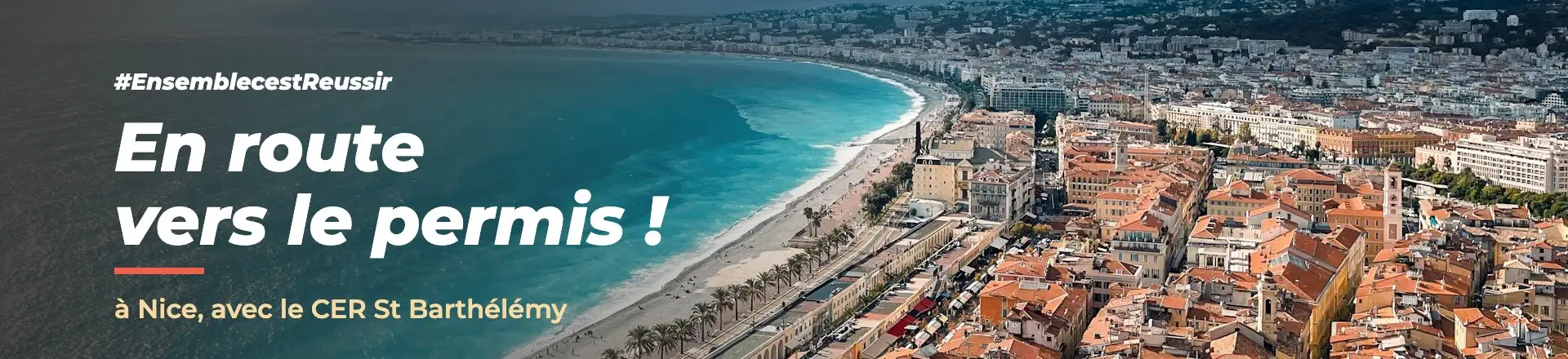 La Baie des Anges à Nice, terrain d'apprentissage des élèves du CER St Barthélémy